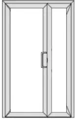 Алюминиевые двери