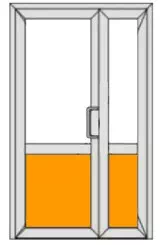 Противопожарные алюминиевые перегородки  в Лобне