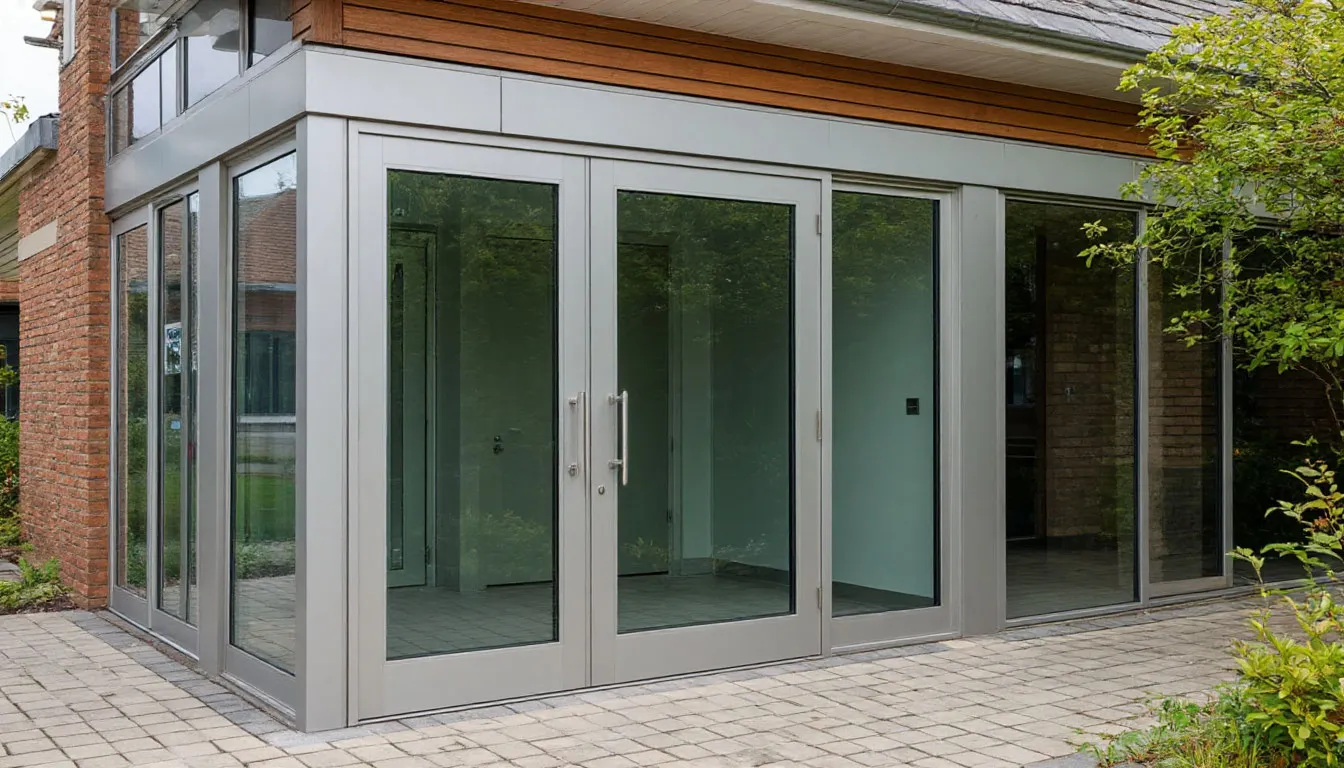 Маркировка алюминиевых дверей